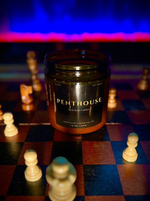 "Penthouse" candle